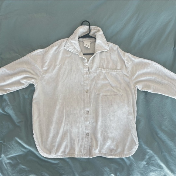 PULL&BEAR RUSTIC OVERSIZED SHIRT - Picture 2 of 6